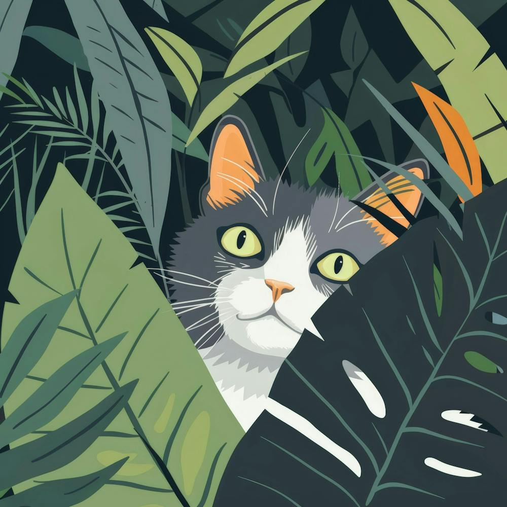 Cat In The Jungle 15