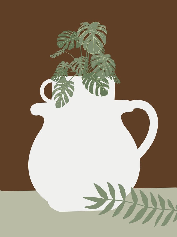 Still Life With White Vase