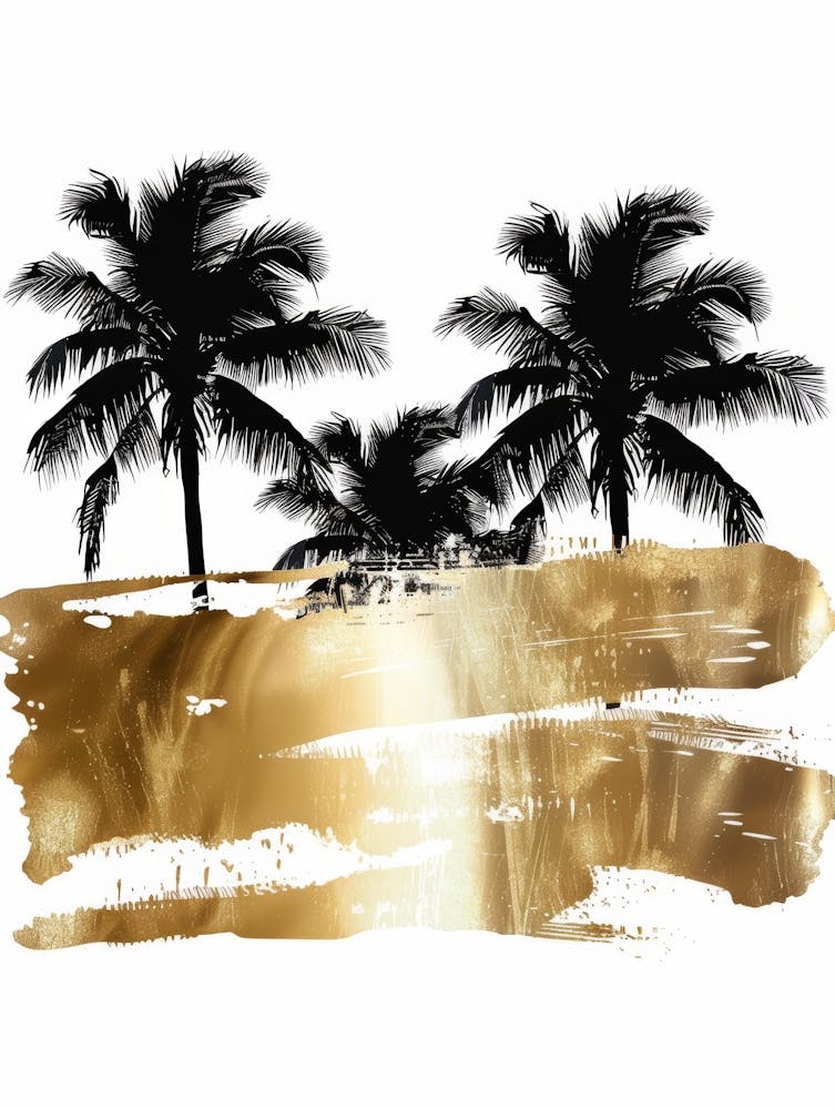 Palm Trees In The Sun 1