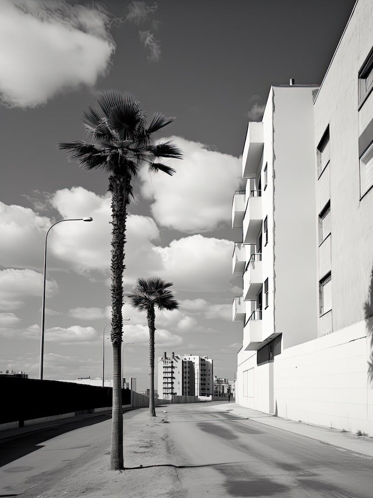 Alicante, Spain, Black And White Photography 1