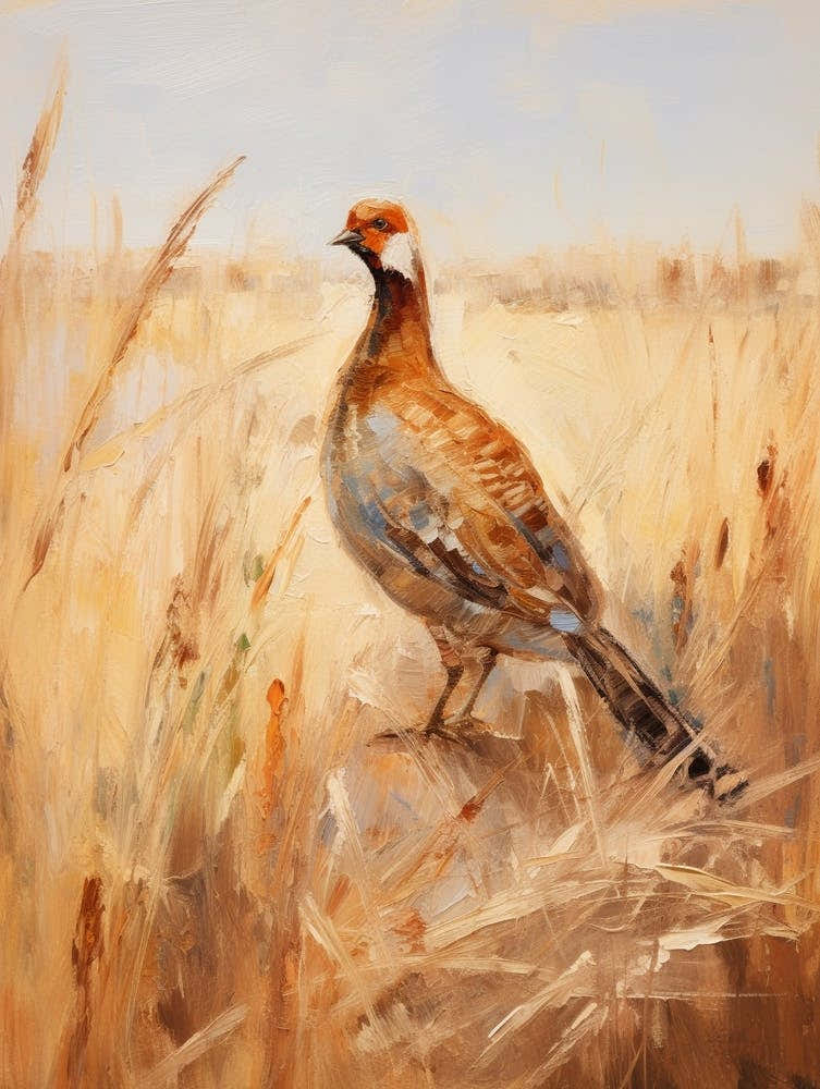 Bird Painting Pheasant 3