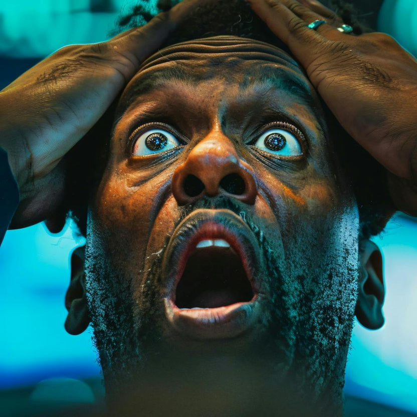 Man With His Mouth Open