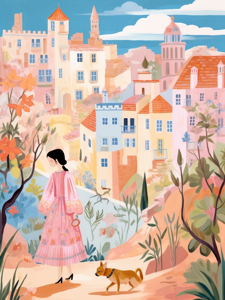 Alicante Spain 3 Illustration