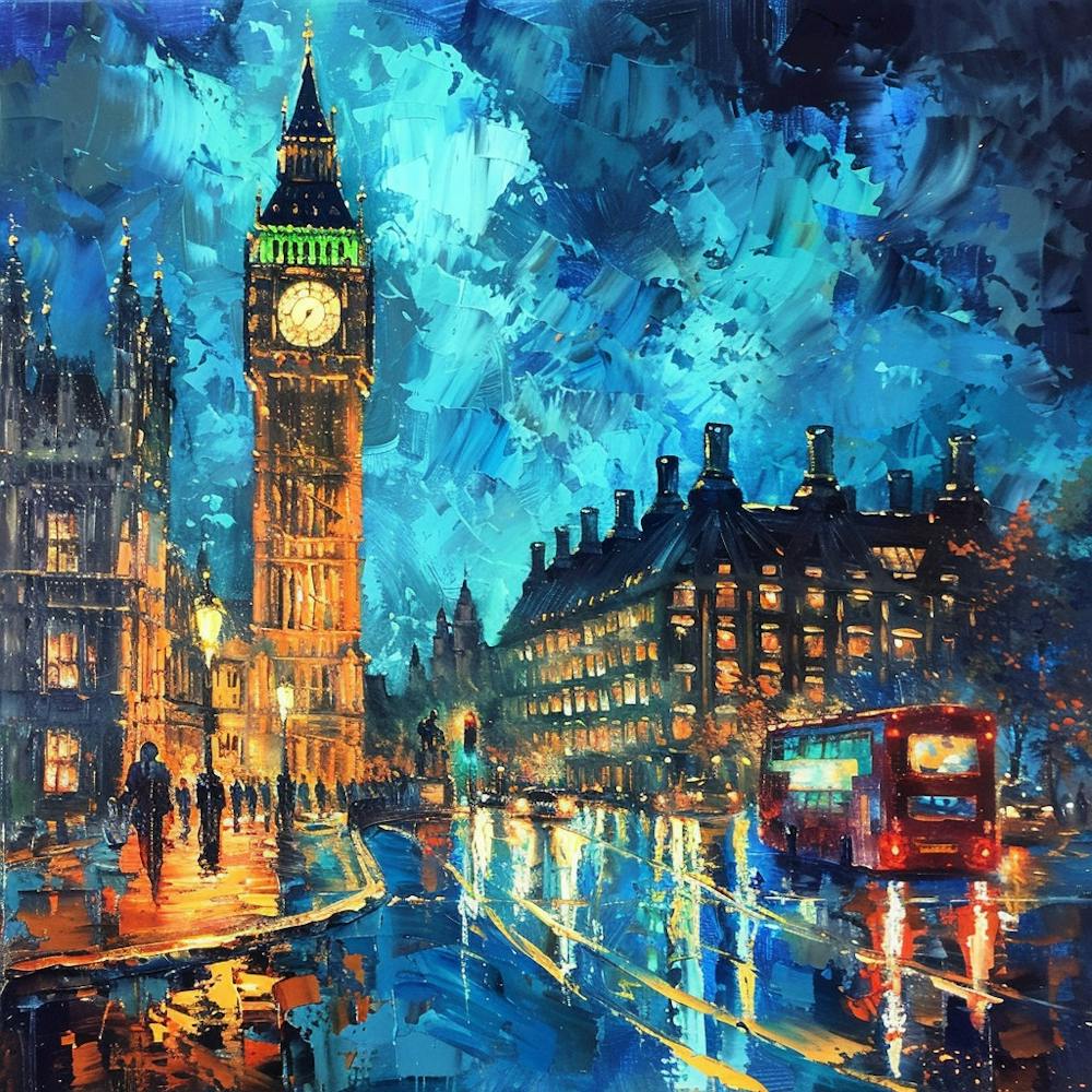 Big Ben At Night 1