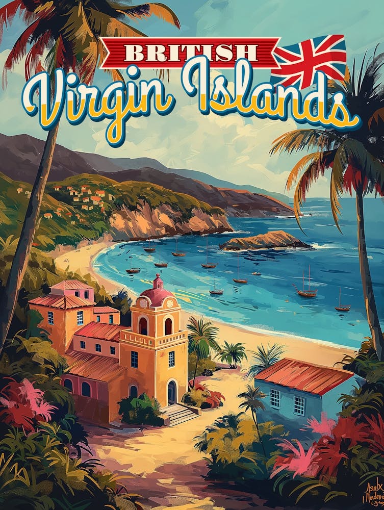 British Virgin Islands Poster