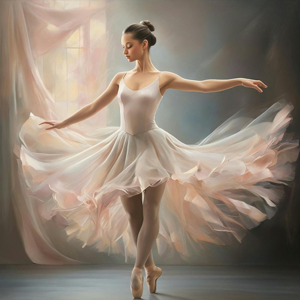 Ballet Dancer paintings art print