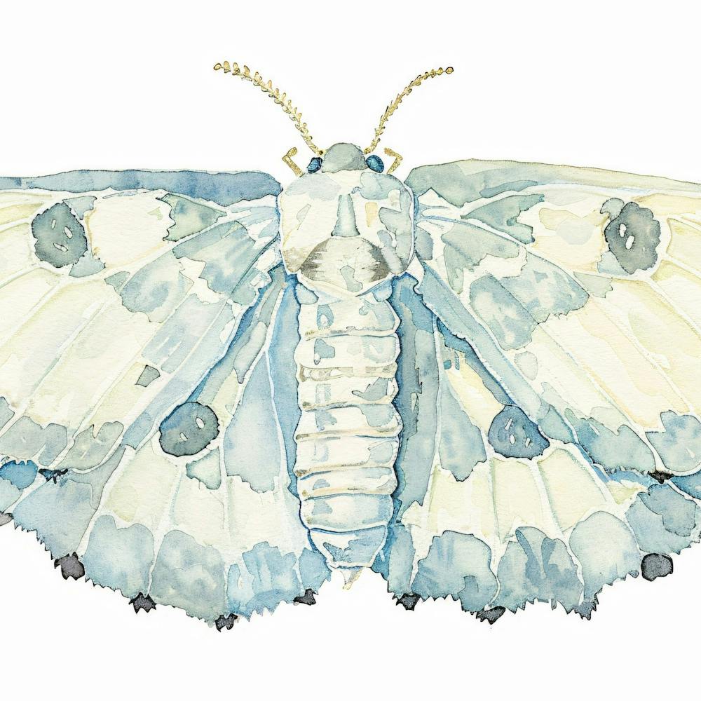 Blue Moth