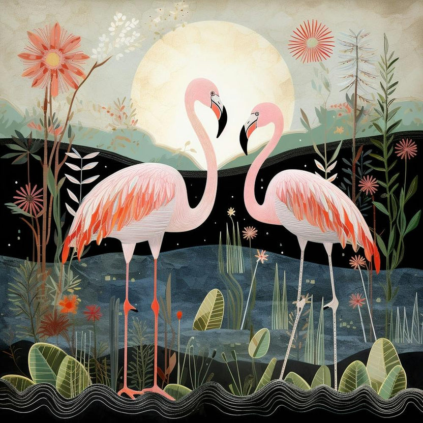 Bird In Nature Flamingo 1