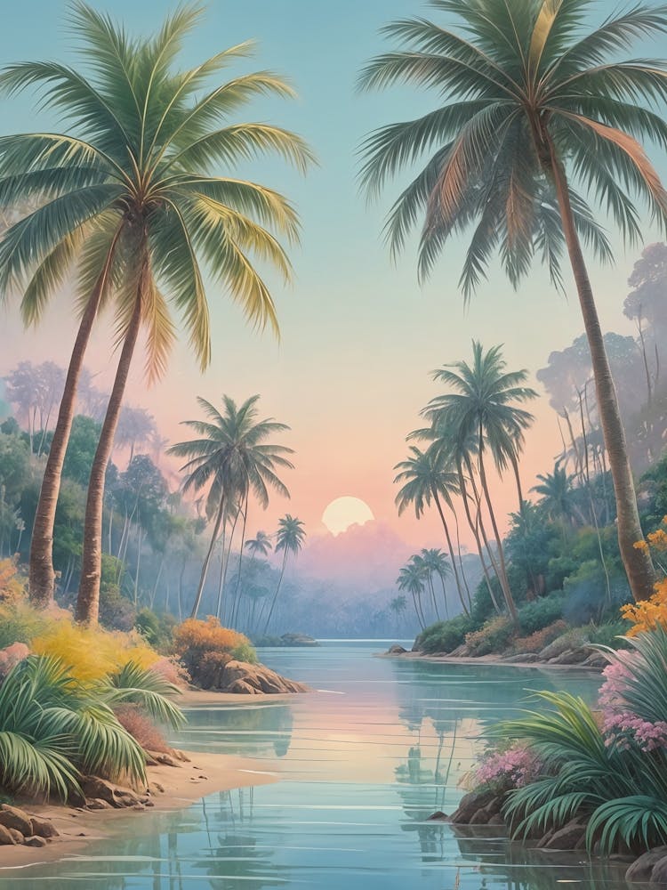 Tropical Sunset no1
