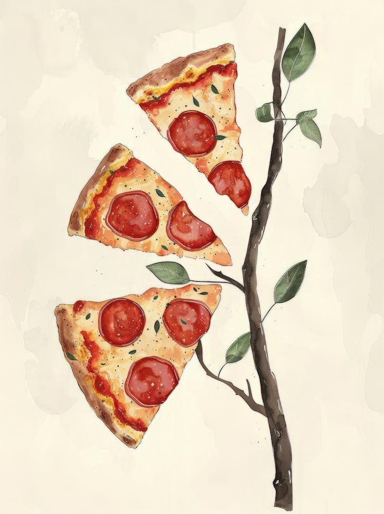 Pizza On A Branch 2