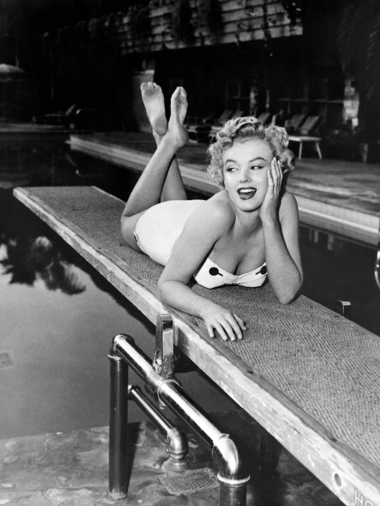 American Actress And Singer Marilyn Monroe