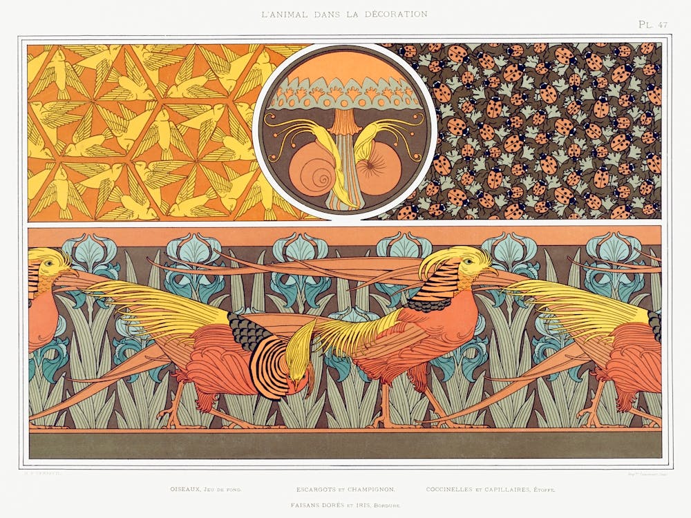 Birds, Background Game, Maurice Pillard Verneuil