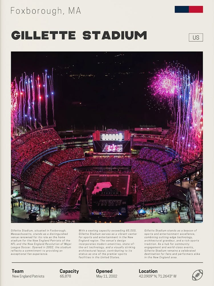 New England Patriots - Gillette Stadium 1