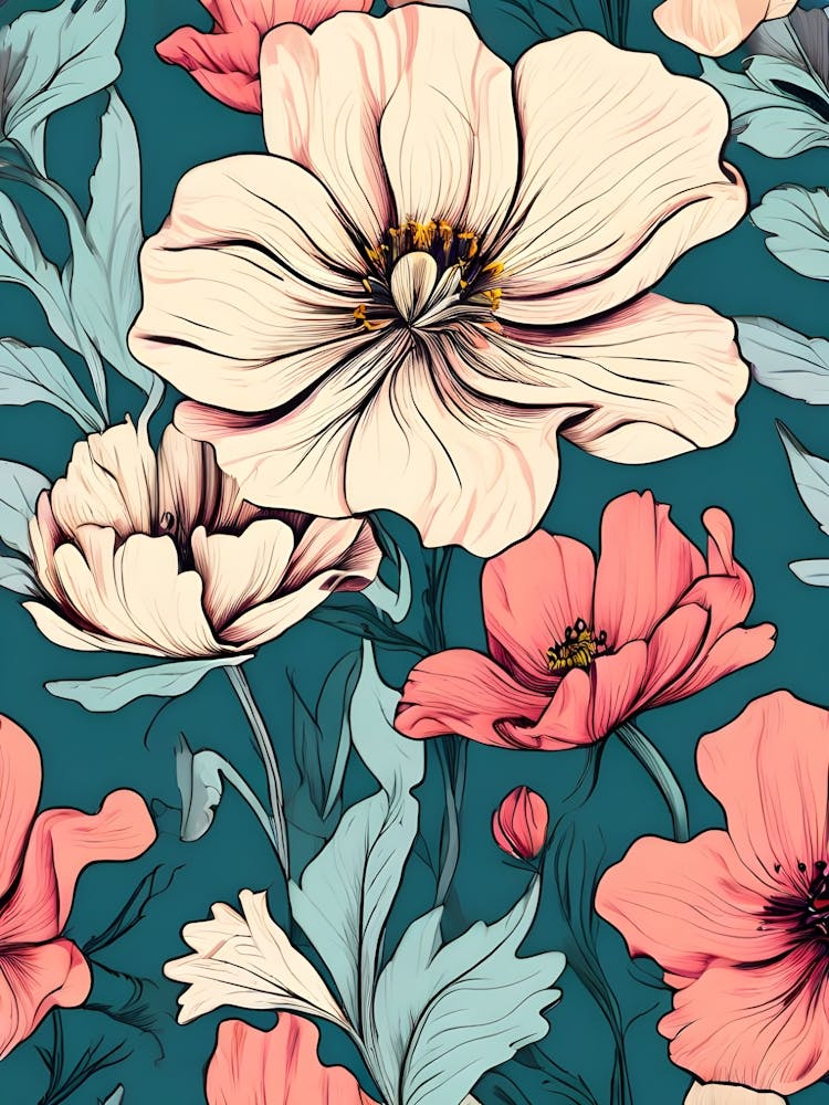 Seamless Floral Pattern 35