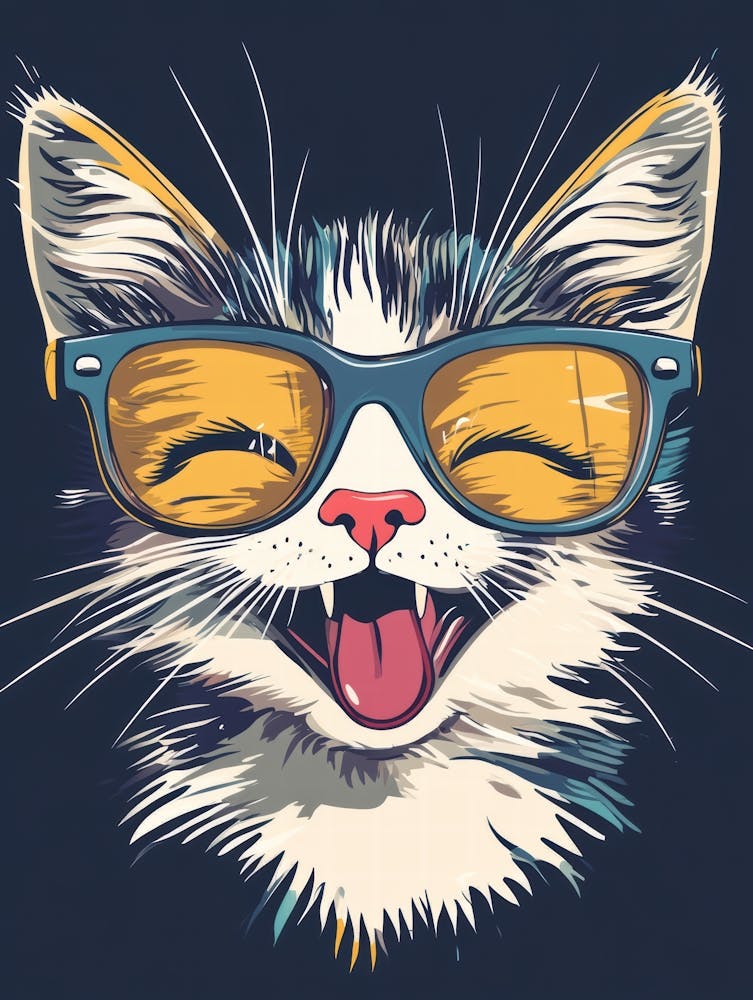 Cat With Sunglasses