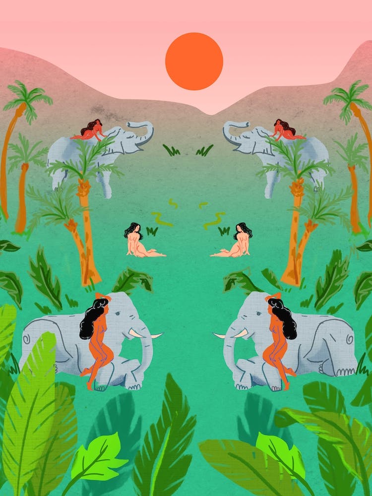 Tropical Safari Elephant