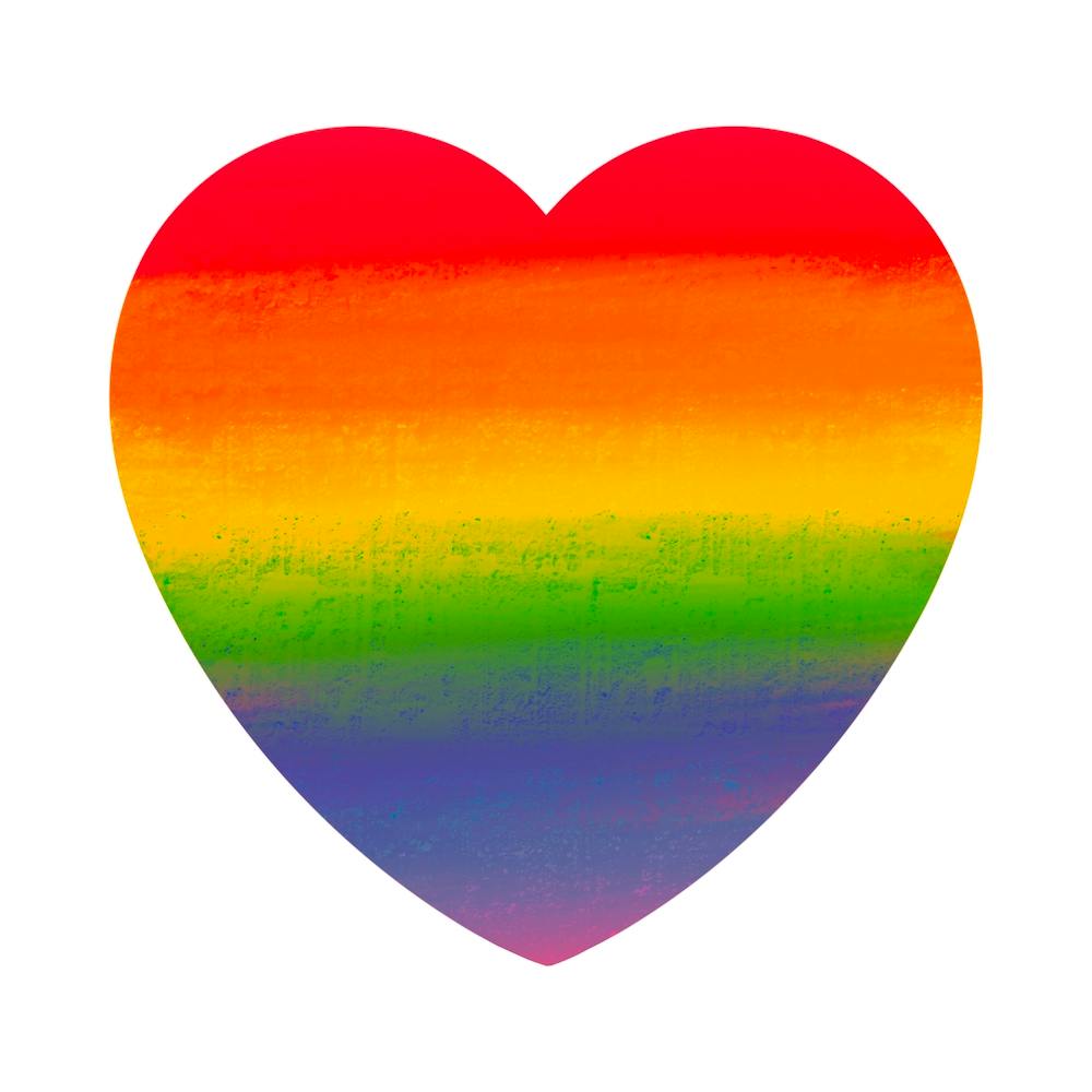Rainbow Heart