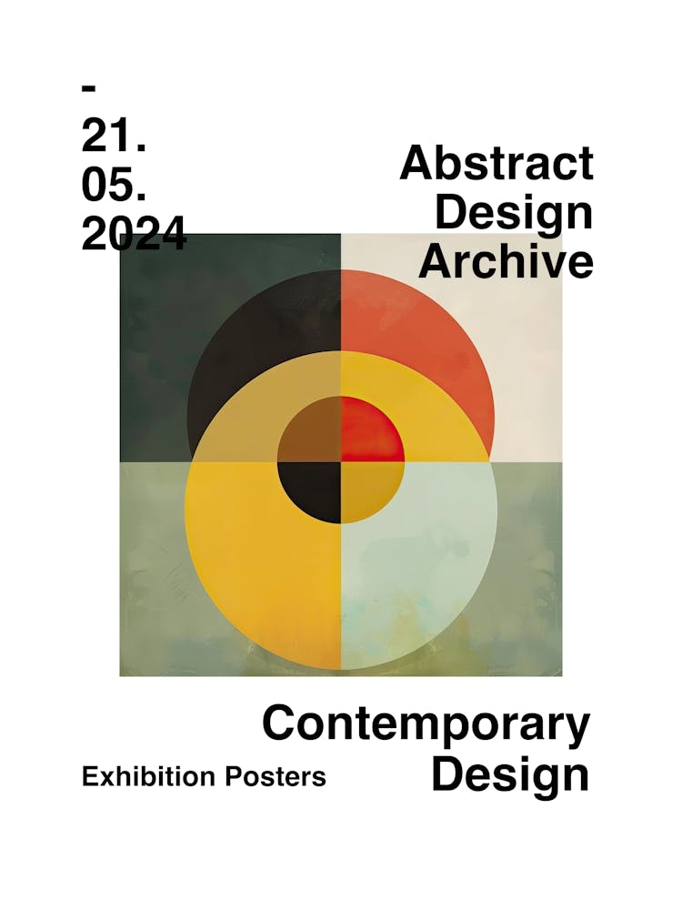 Abstract Design Archive Poster 09