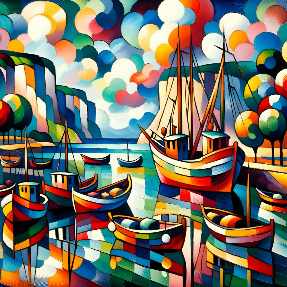 Boats In The Harbor