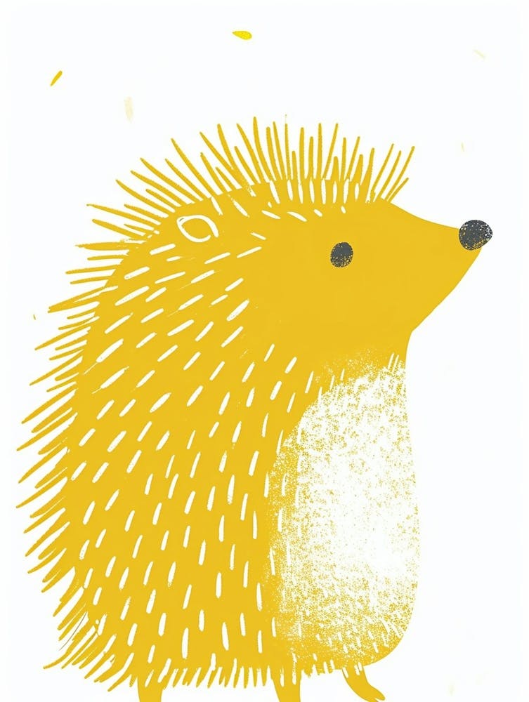 Yellow Hedgehog 2