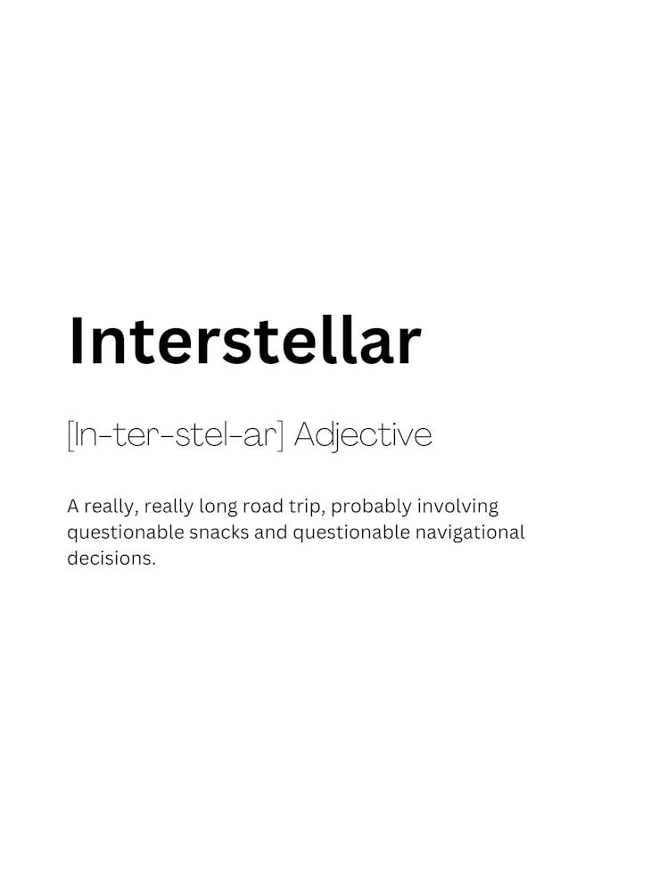 Interstellar Definition Meaning 1