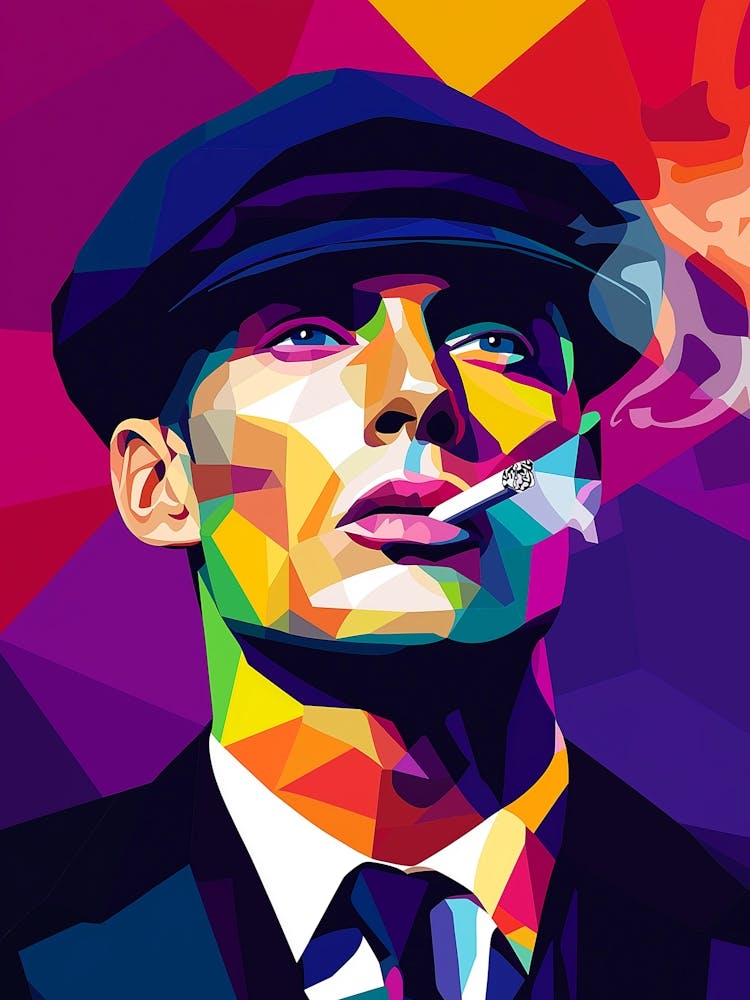 Cillian Murphy in Wpap Art