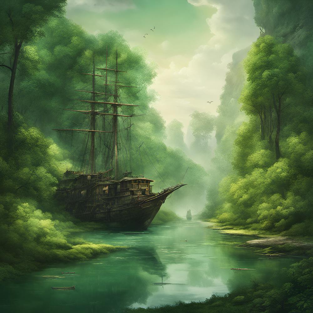 A pirate ship where you least expect it