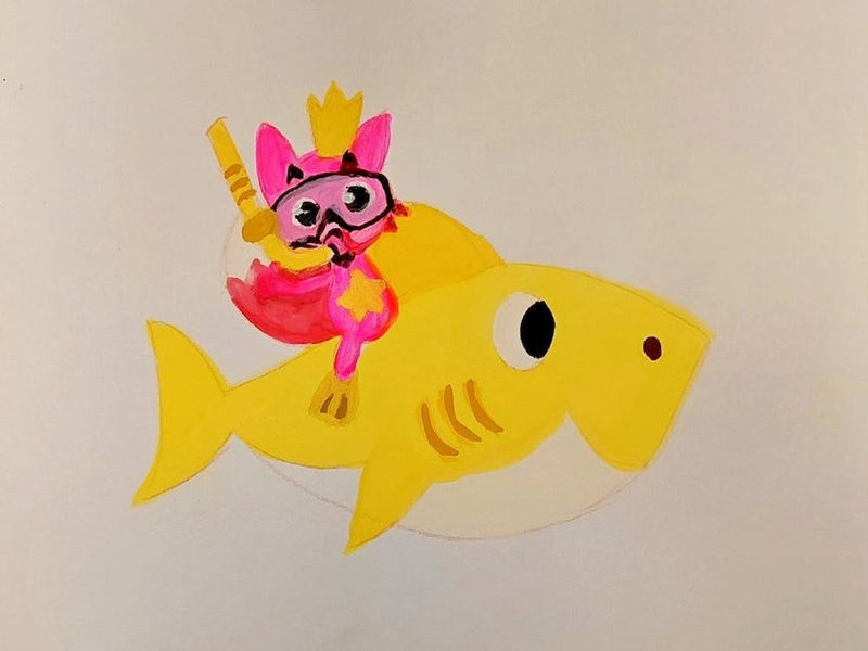 Pink Fong and Baby Shark 1