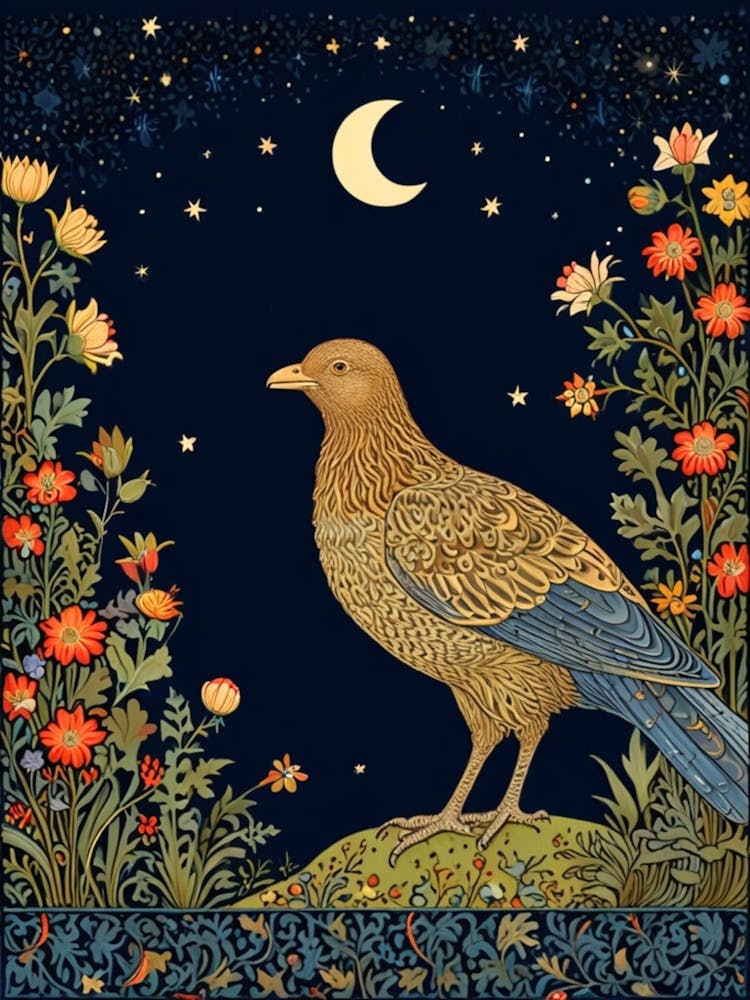 William Morris Bird In The Night 2