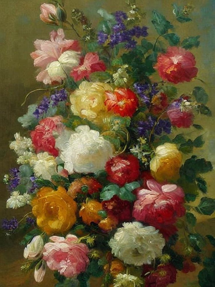 Statice Painting 2 Flower