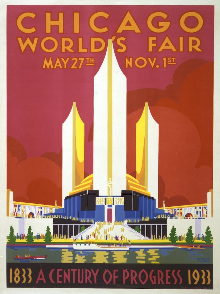 Chicago World’s Fair Poster 1933