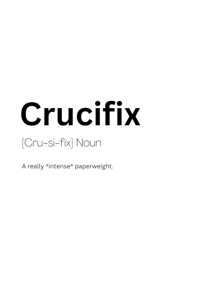 Crucifix Definition Meaning