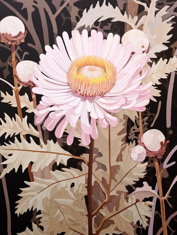 Flower Illustration Asters 7
