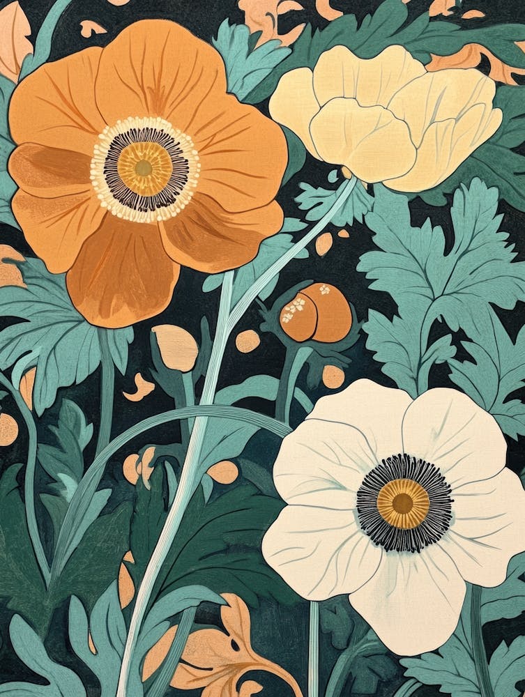 ornate flowers and plants 14