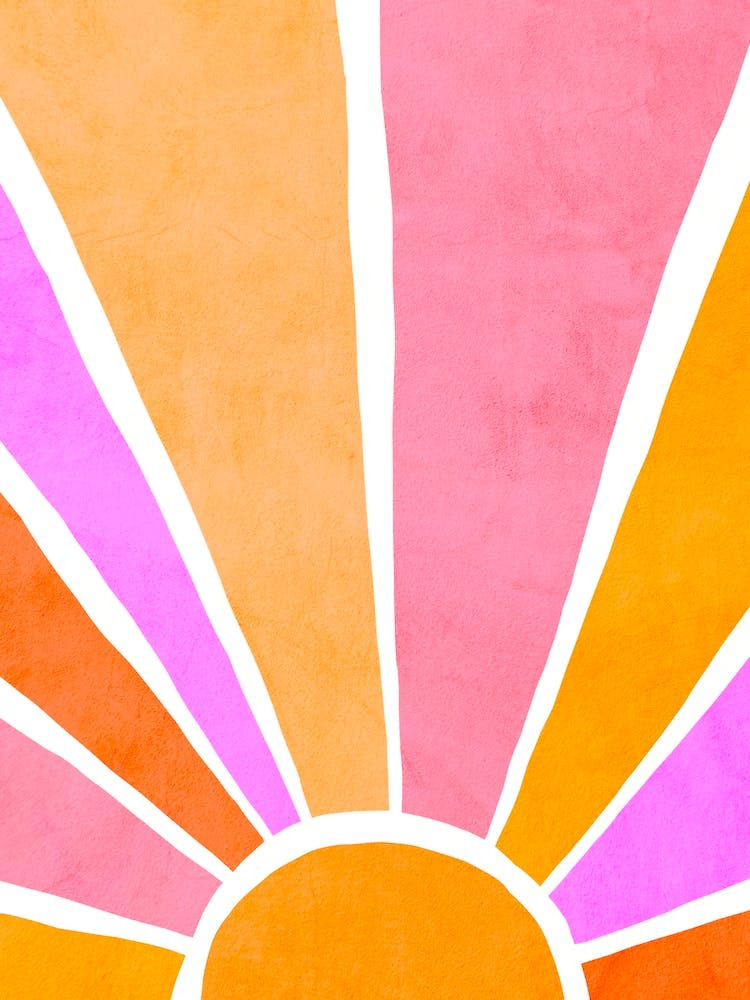 Bright Rainbow Sunrise