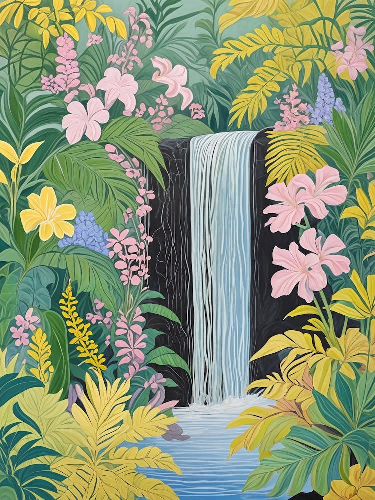 Jungle Waterfall Vibes