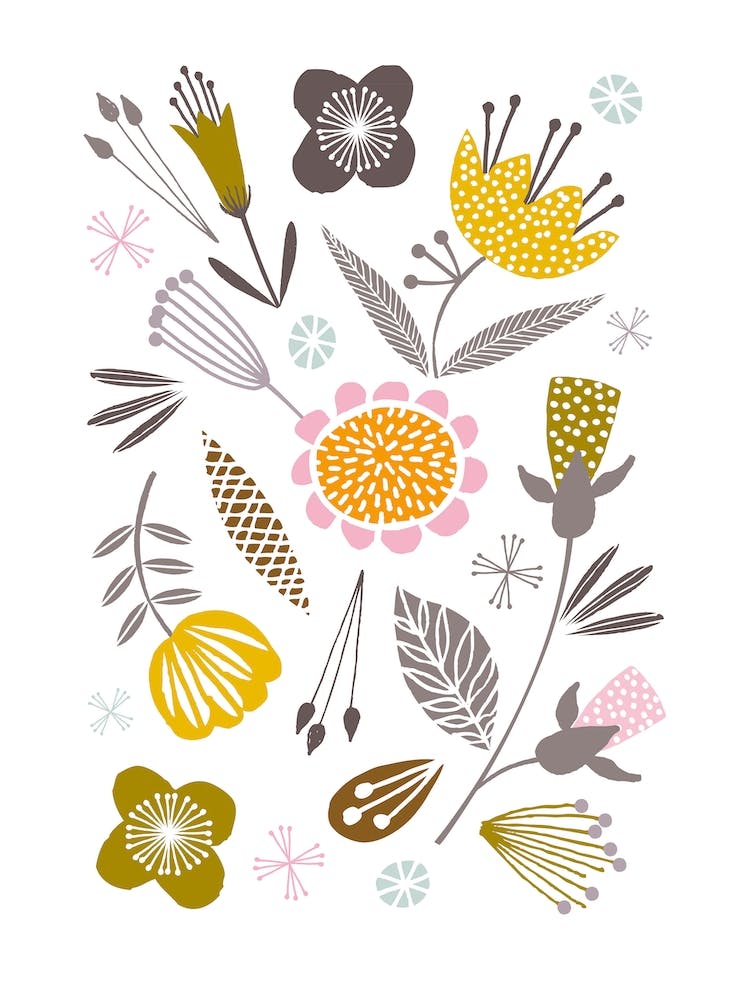 Olive Floral