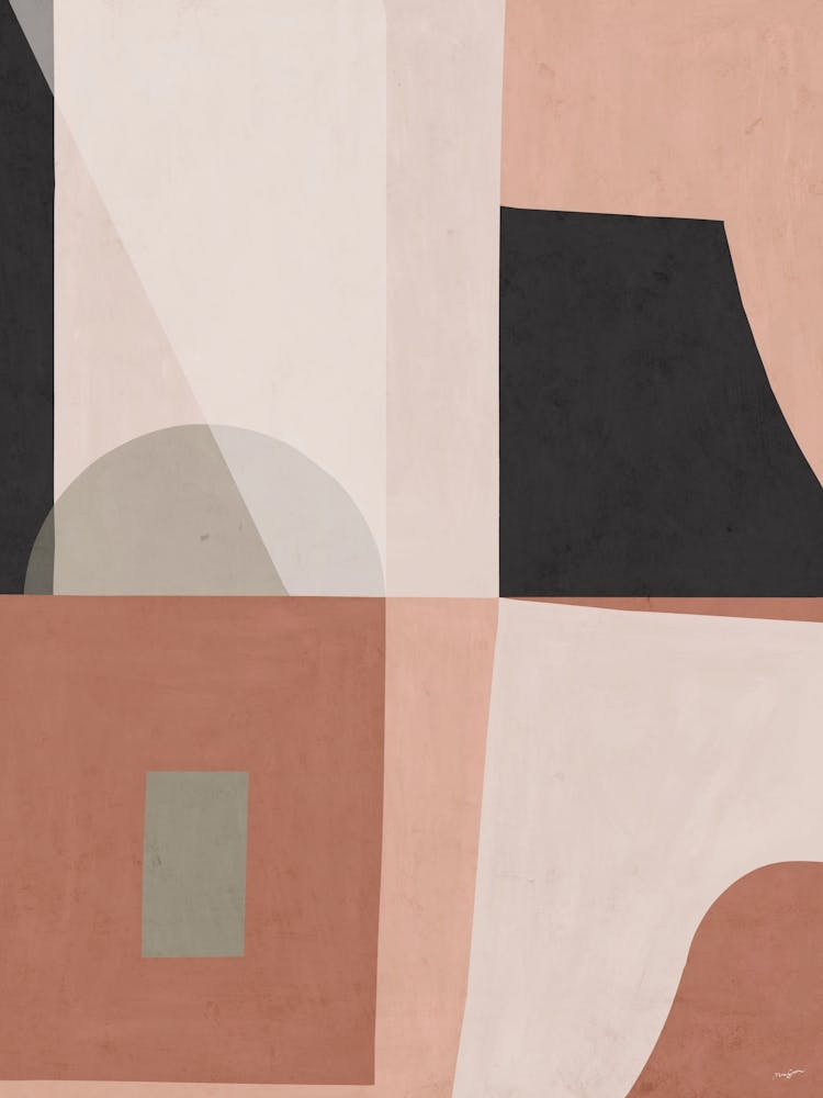 Geometric Abstract Painting. 1