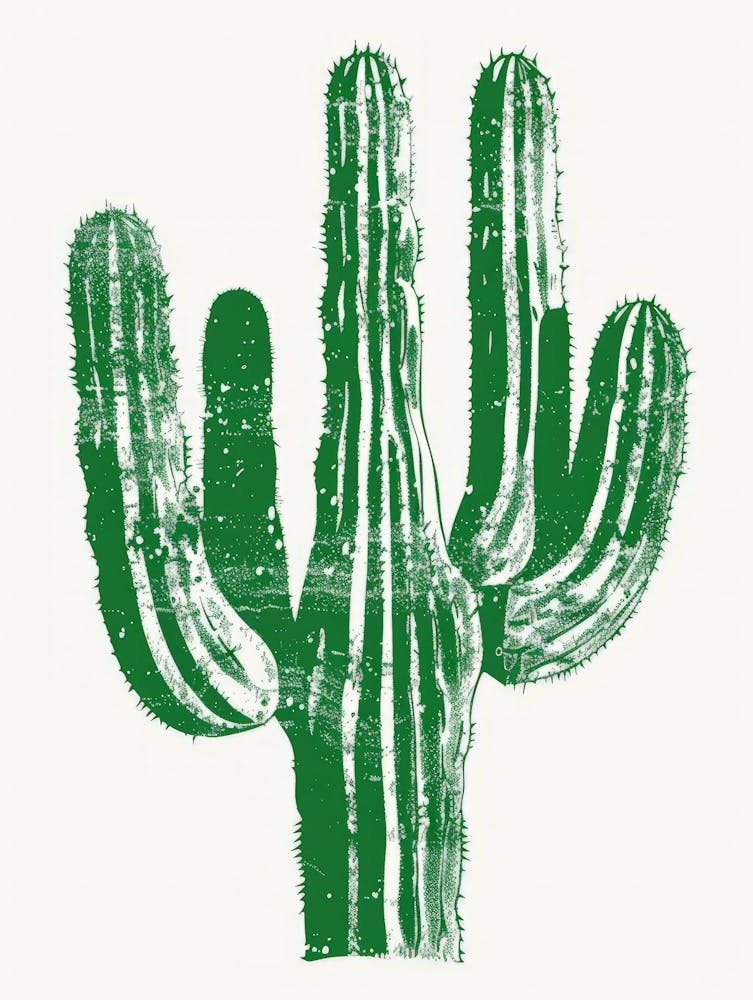 Cactus Canvas Print 1