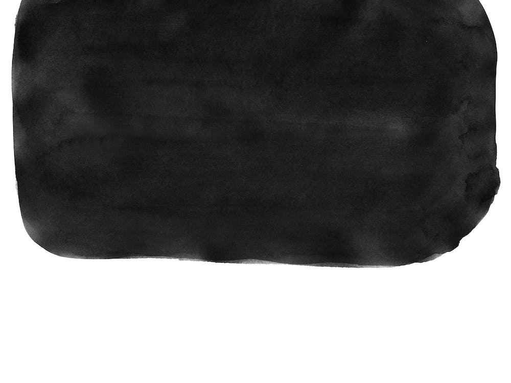 Minimal Black And White Brushstroke