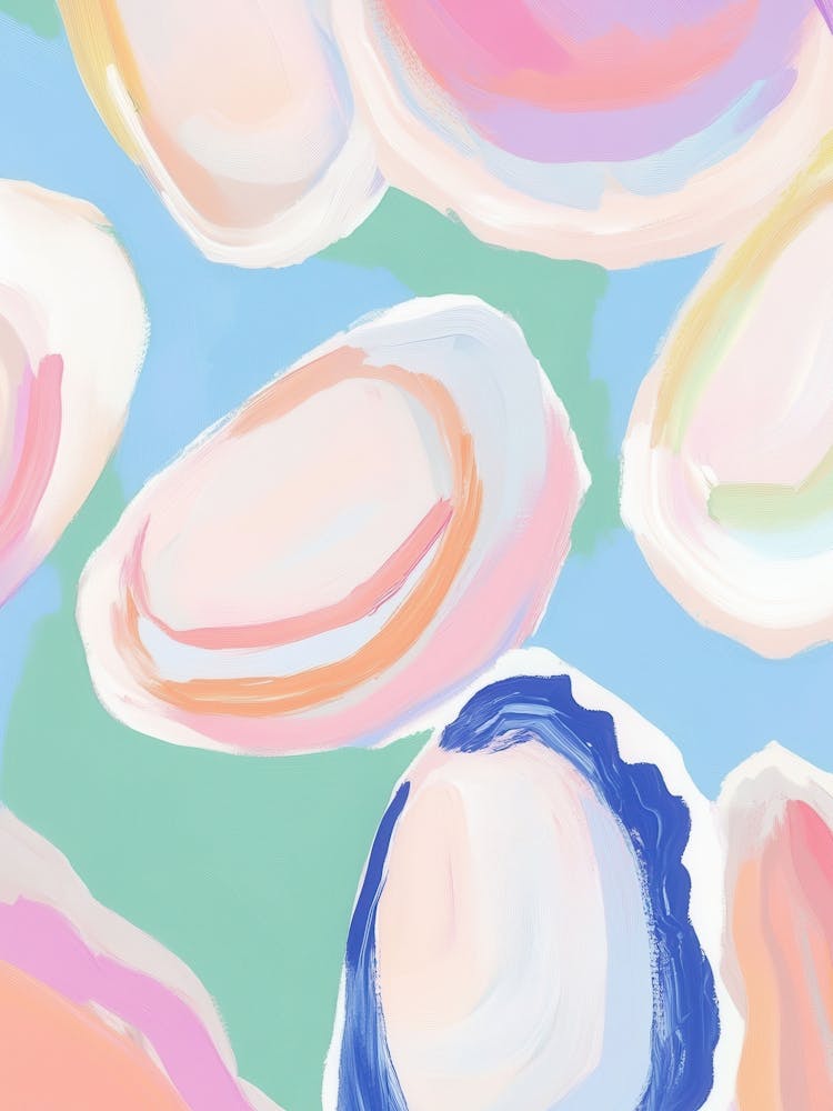 Pastel Seashells