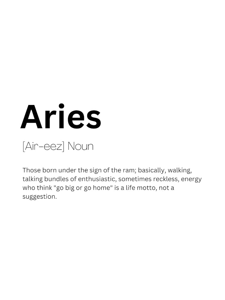 Aries Definition Meaning