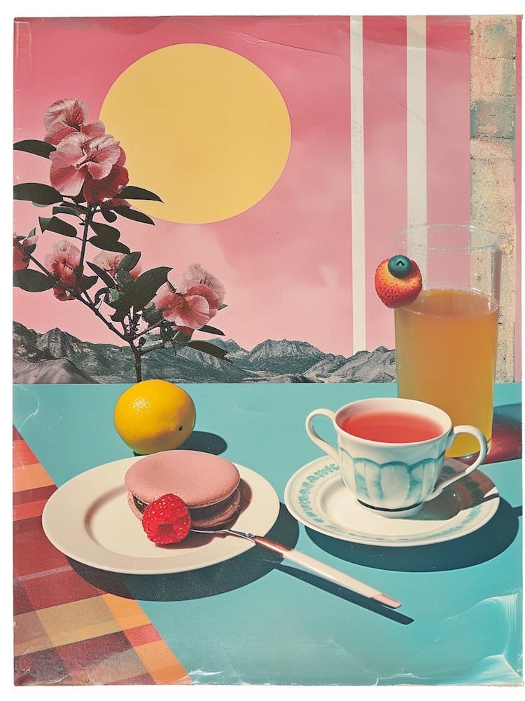Polaroid Inspired Afternoon Tea 2