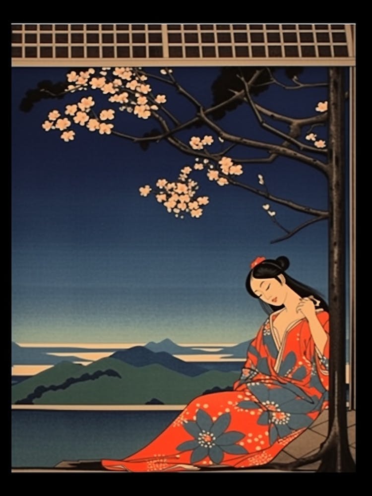 Tomamu Resort, Japan Vintage Travel Art 2