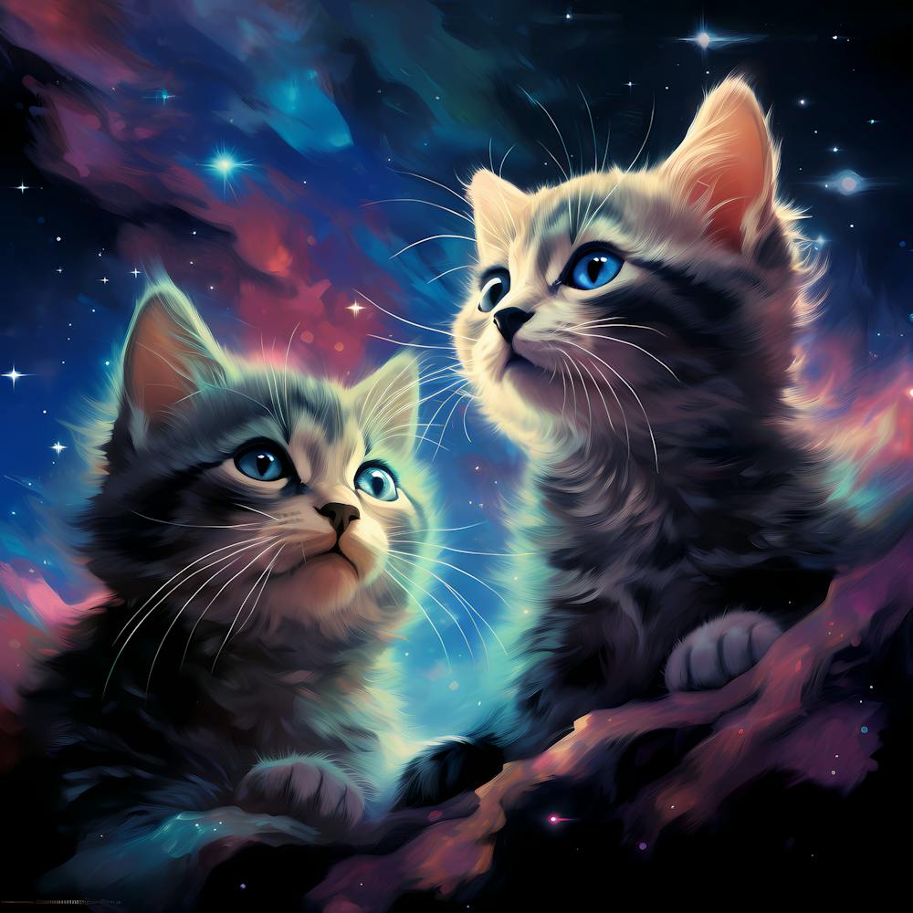 Neon Kitty: Galactic Whispers
