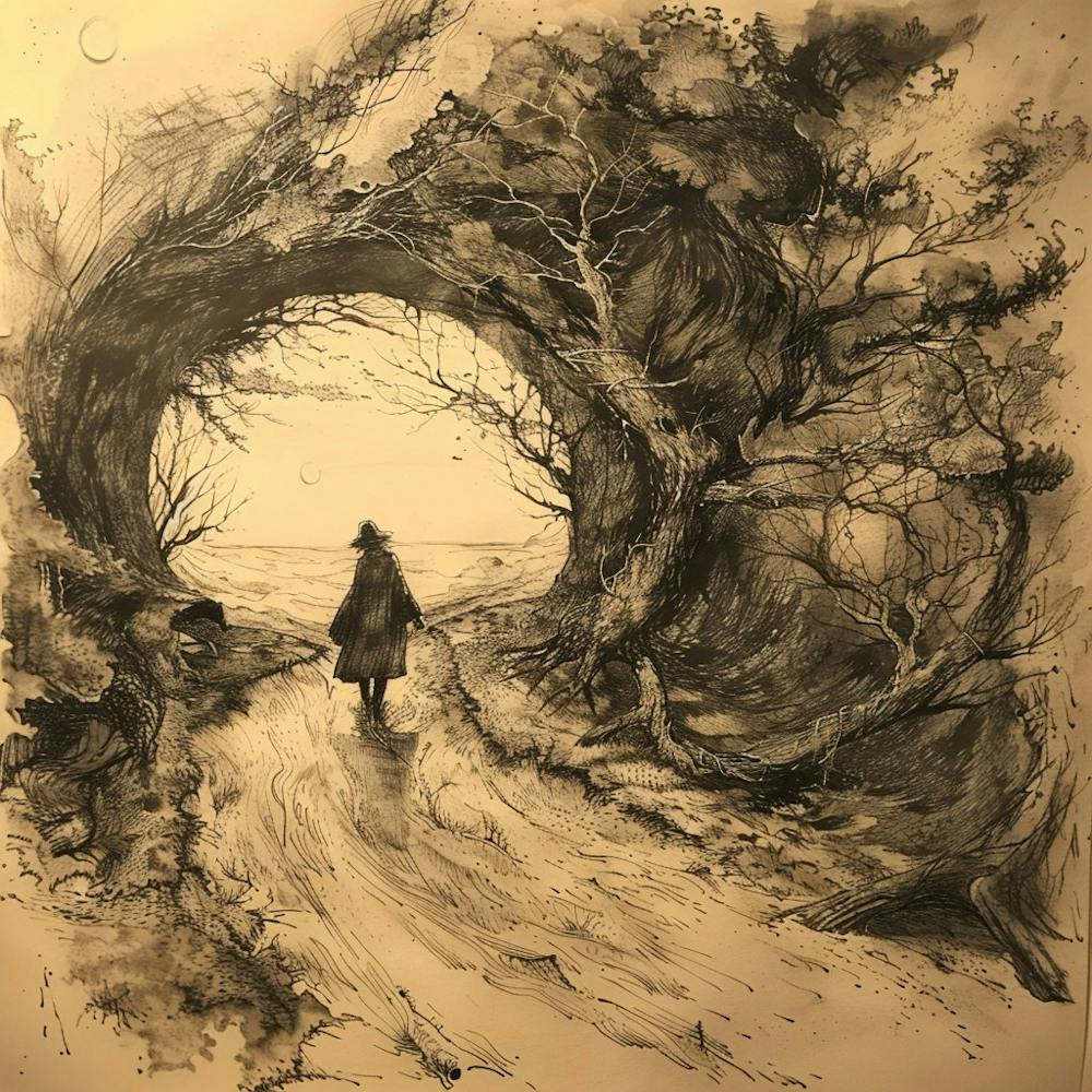 Man In The Woods