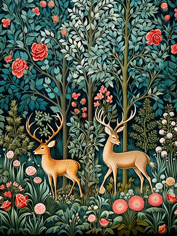 Deer In The Forest