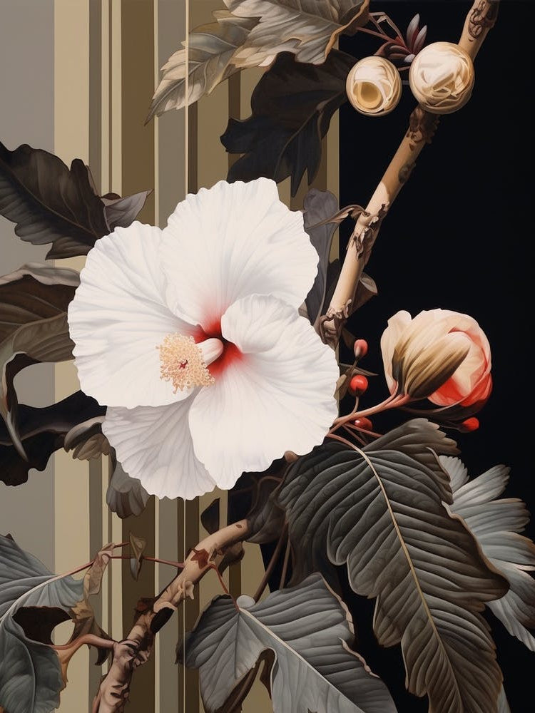 Flower Illustration Camellia 4