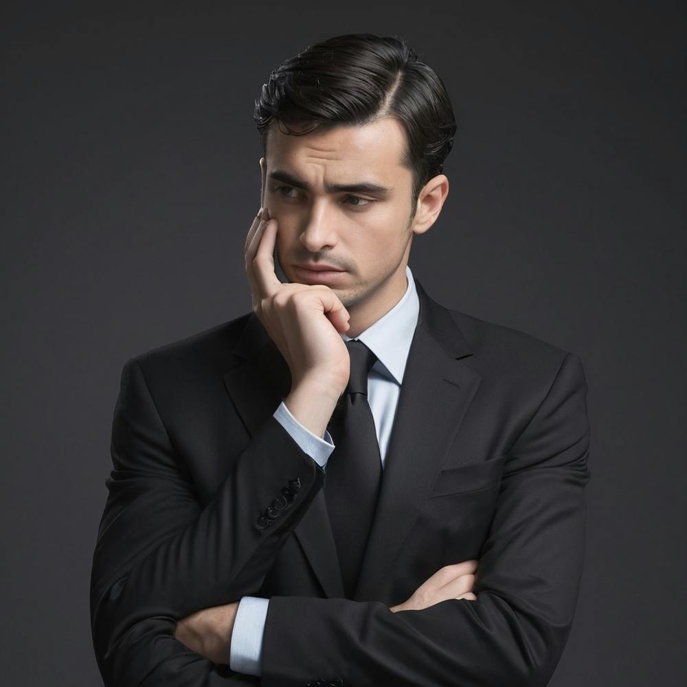 Businessman Thinking