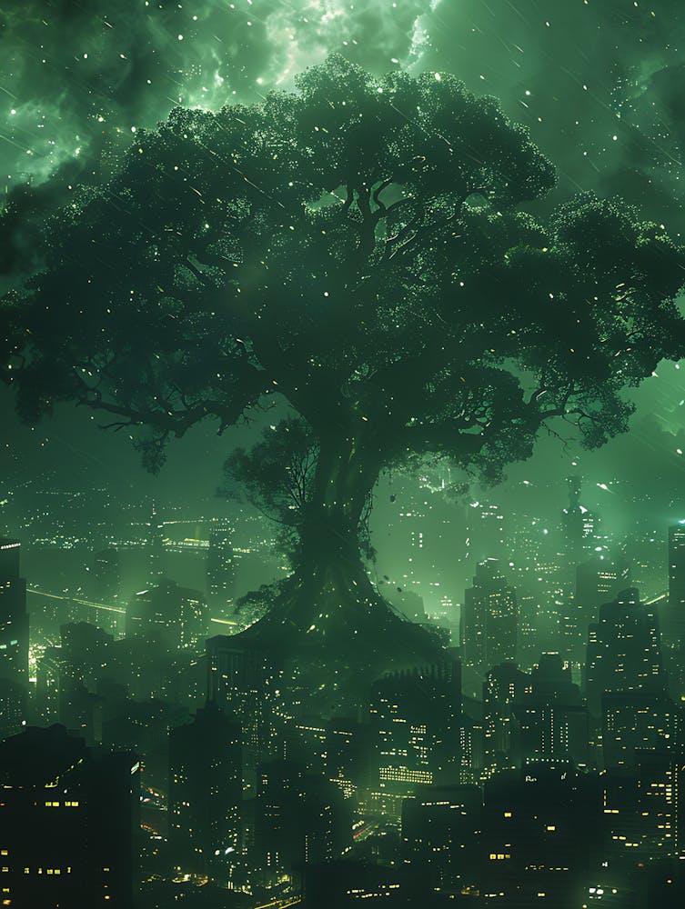 Whimsical Tree In The City 11